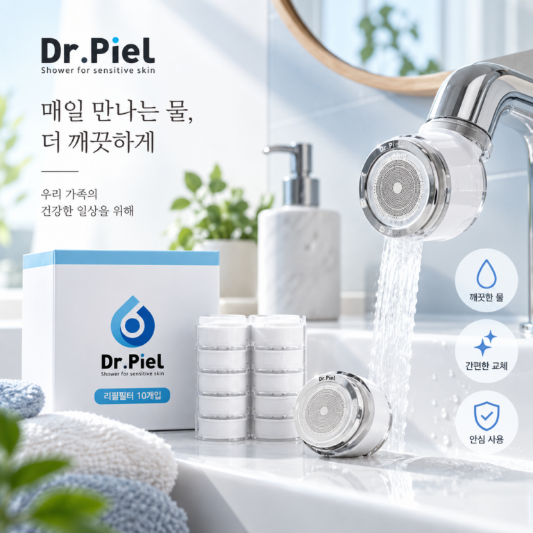 닥터피엘 세면대 필터 세면대용+리필필터 10개입